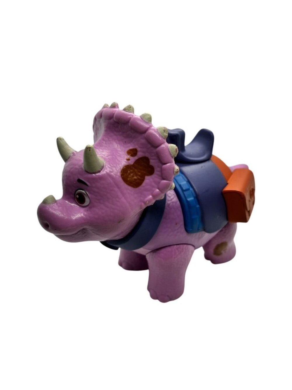 Dino Ranch Minis Triceratops Purple Figure Jazwares 2021 Preschool Toy